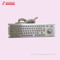 Anti-riot Metal Keyboard at Touch Pad